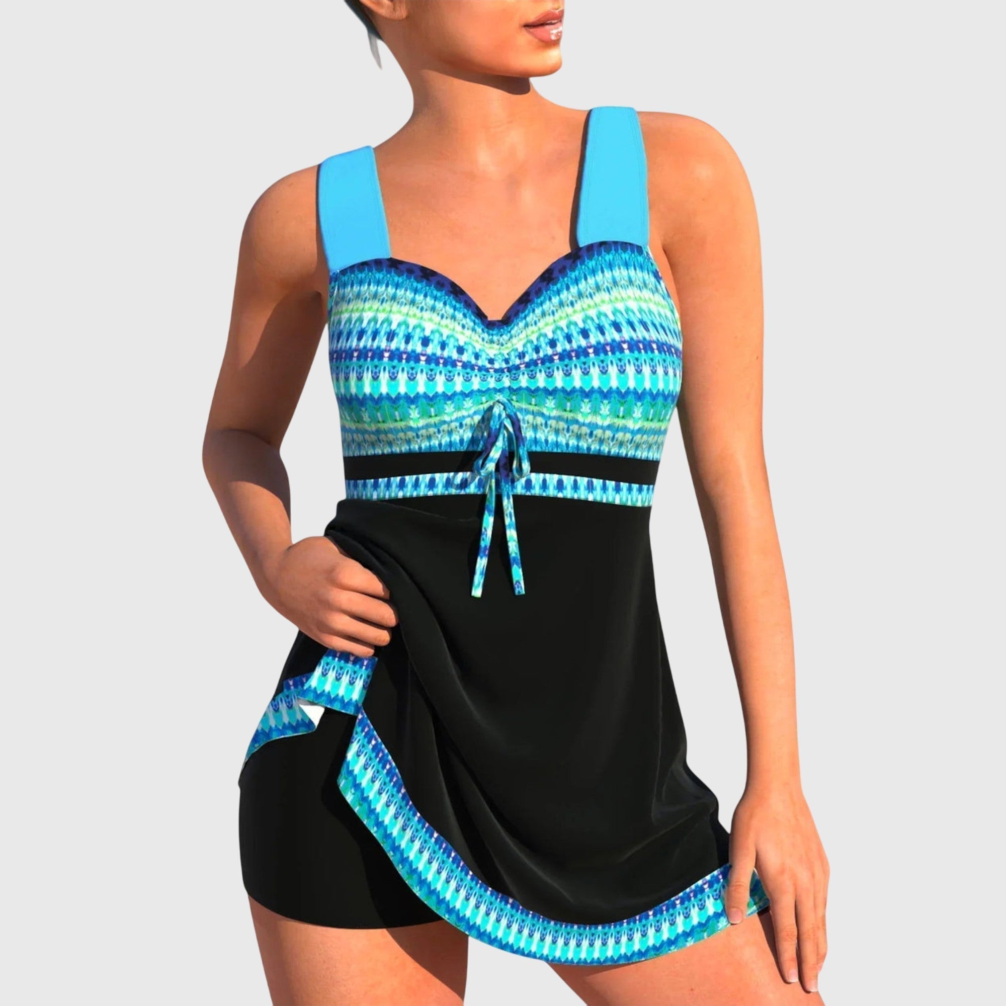 Maribel | Colorful Two-Piece Swim Set