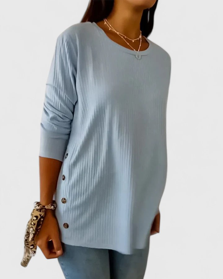 Annie | Elegant Crew Top