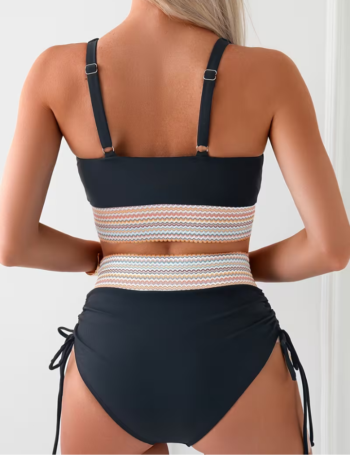 Loretta | Elegant High-Waist Bikini Set