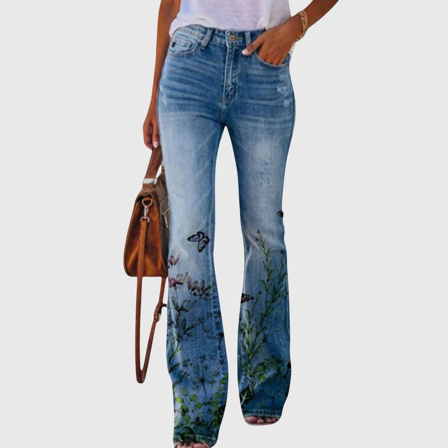Jamie | Floral Print Pants