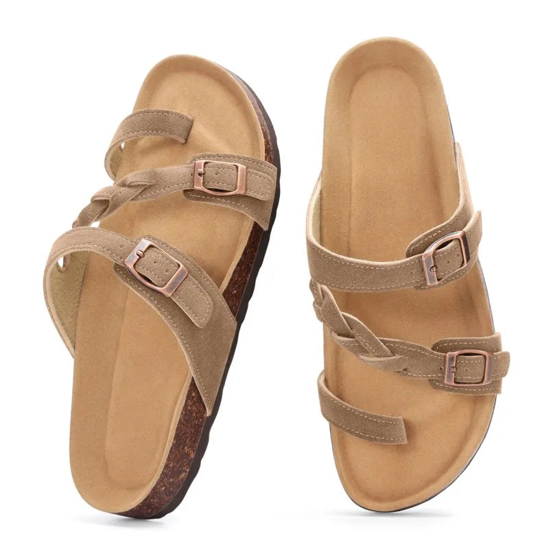 SAVANNAH™ | Orthopaedic Braided Toe Loop Sandals