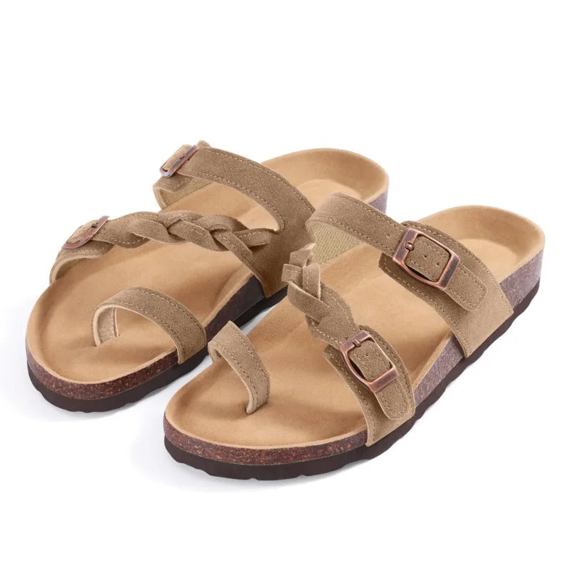 SAVANNAH™ | Orthopaedic Braided Toe Loop Sandals