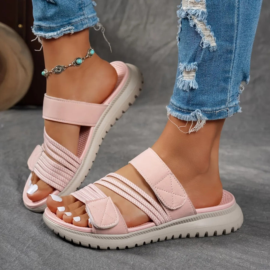 Jade™ Quilted Strap Comfort Sandal – Lightweight Style, All-Day Ease