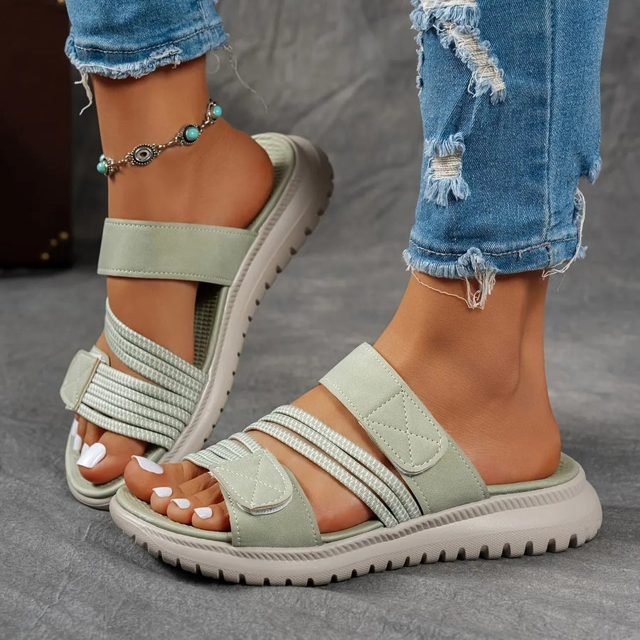 Jade™ Quilted Strap Comfort Sandal – Lightweight Style, All-Day Ease