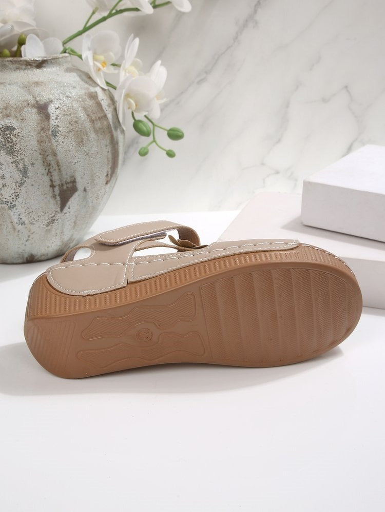 Flora™ Floral Detail Comfort Sandal – Feminine Style