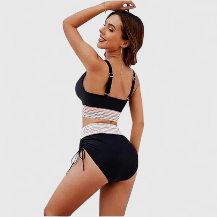 Loretta | Elegant High-Waist Bikini Set